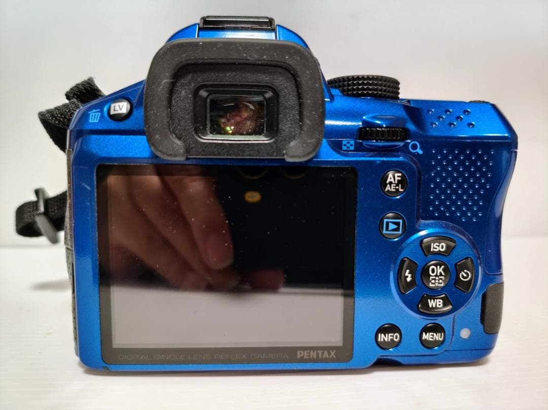 taktak様専用【黒死病対策】【内臓電池交換】PENTAX K-30 青 - メルカリ