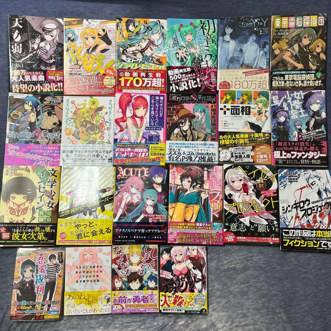 ボカロ小説 まとめ売り 21冊セット - メルカリ