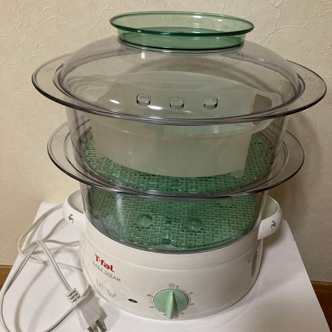 ティファール イージースチーム スチームクッカー レシピあり 取扱説明