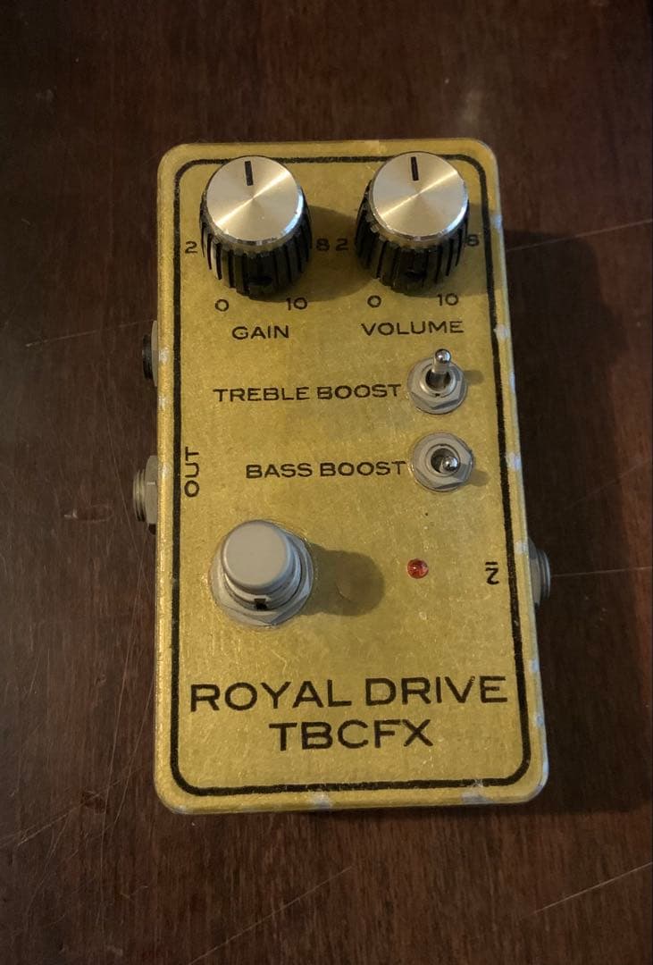 TBCFX  DRIVE オーバードライブ　　ディストーション TBCFX ROYAL DRIVE オーバードライブ/ディストーション トーンブルー