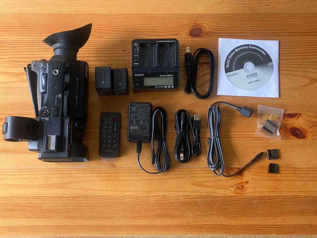 極上品】通電6×10H_SONY HXR-NX80