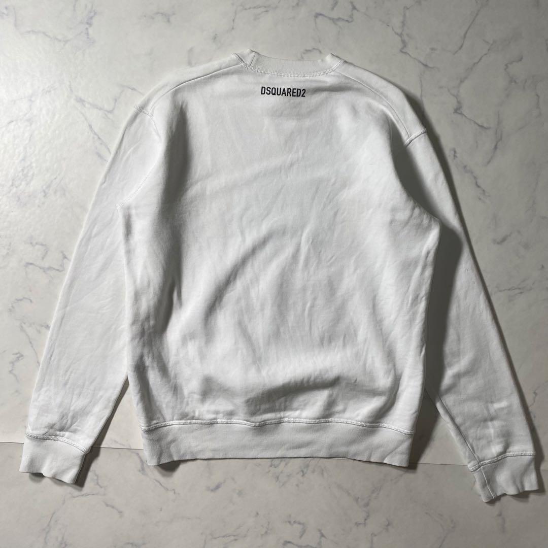 美品】ディースクエアード スウェット CHIRO 21AW プリント ICON