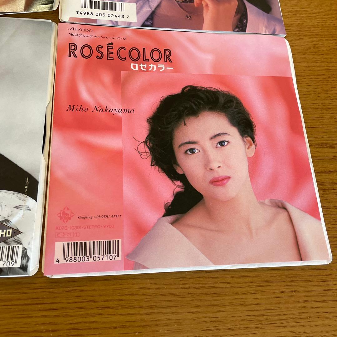 中山美穂 レコード 希少 EP 全見本盤 非売品 ＋12インチ盤 WAKUさせて