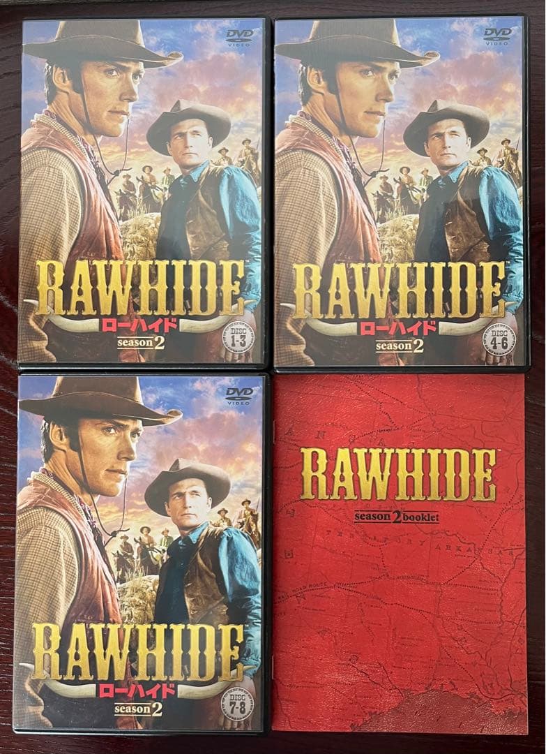 ローハイド シーズン2 DVD-BOX 8枚組 クリントイーストウッド - メルカリ