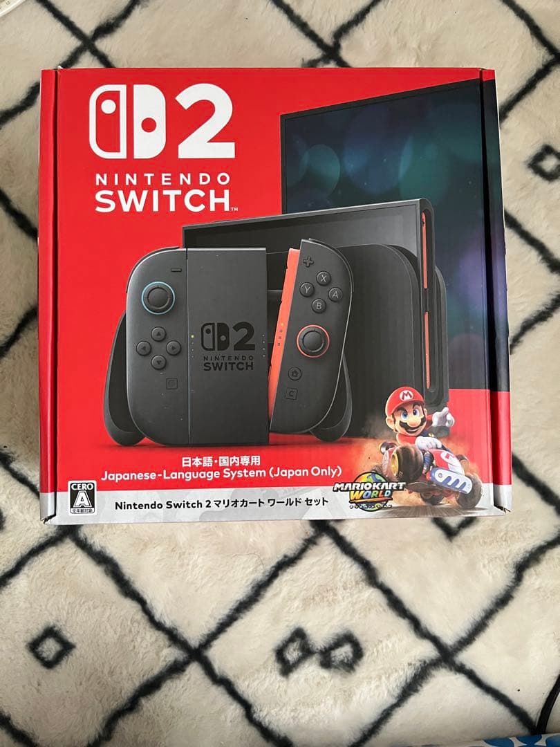 7／2購入ドンキホーテ保証書レシート付き』任天堂Switch2マリカセット