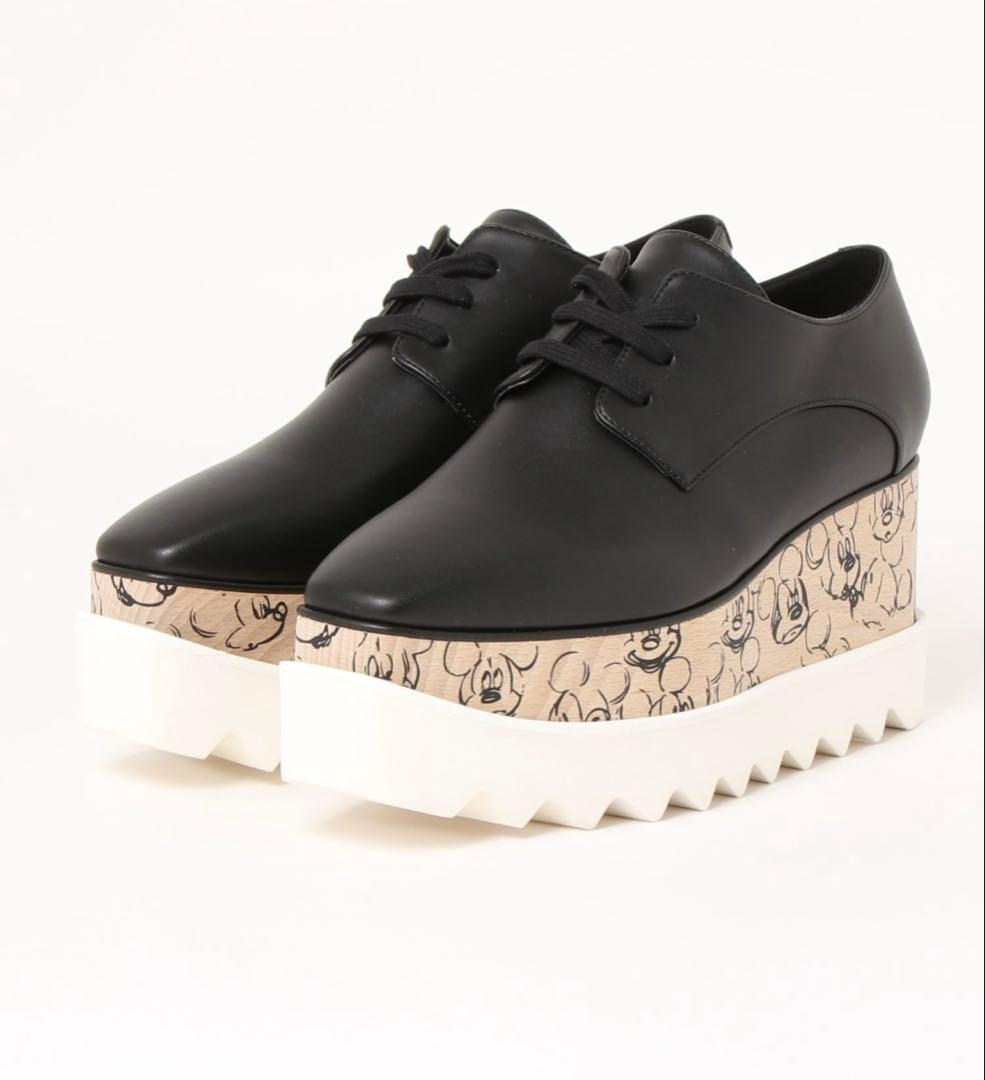 希少　ステラマッカートニー　エリス　ディズニーコラボ　24 ステラ マッカートニーのアイコンシューズ「エリス」に、期間限定の