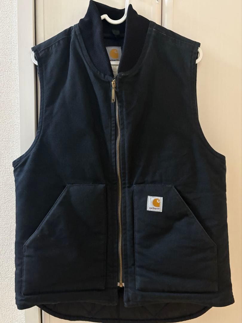 90s カーハート ダック ベスト メキシコ製 オールド ブラック - メルカリ
