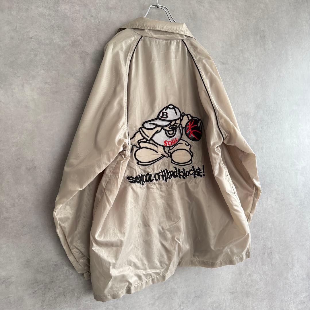 90s SOHK スクールオブハードノックス ナイロンジャケット XL - メルカリ