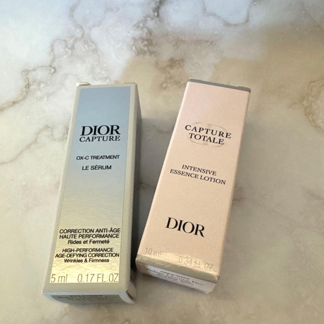 新品未開封】Dior カプチュール ル セラム 美容液 5ml×2 サンプル
