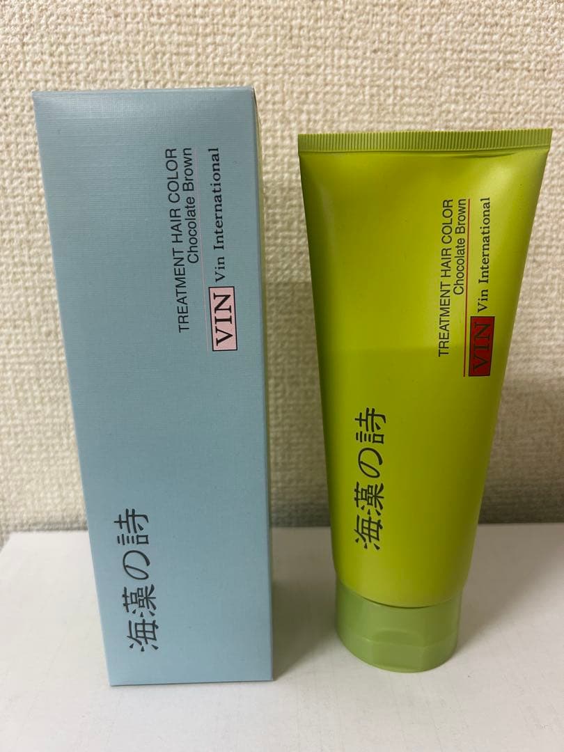 VIN 海藻の詩 トリートメントヘアカラー チョコレートブラウン 200g