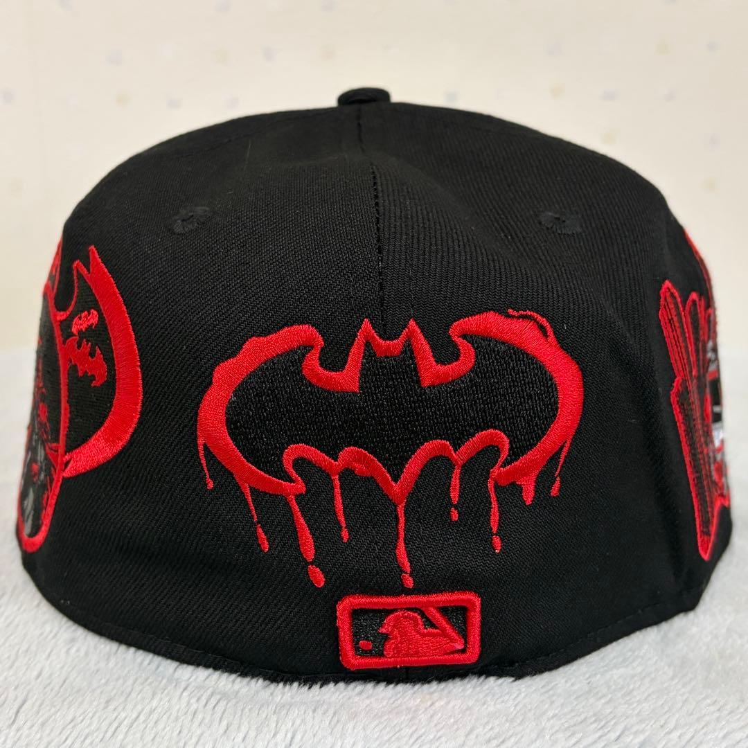 未使用】海外限定 59FIFTY NY BATMAN 蝙蝠カスタム 7 1/2 - メルカリ