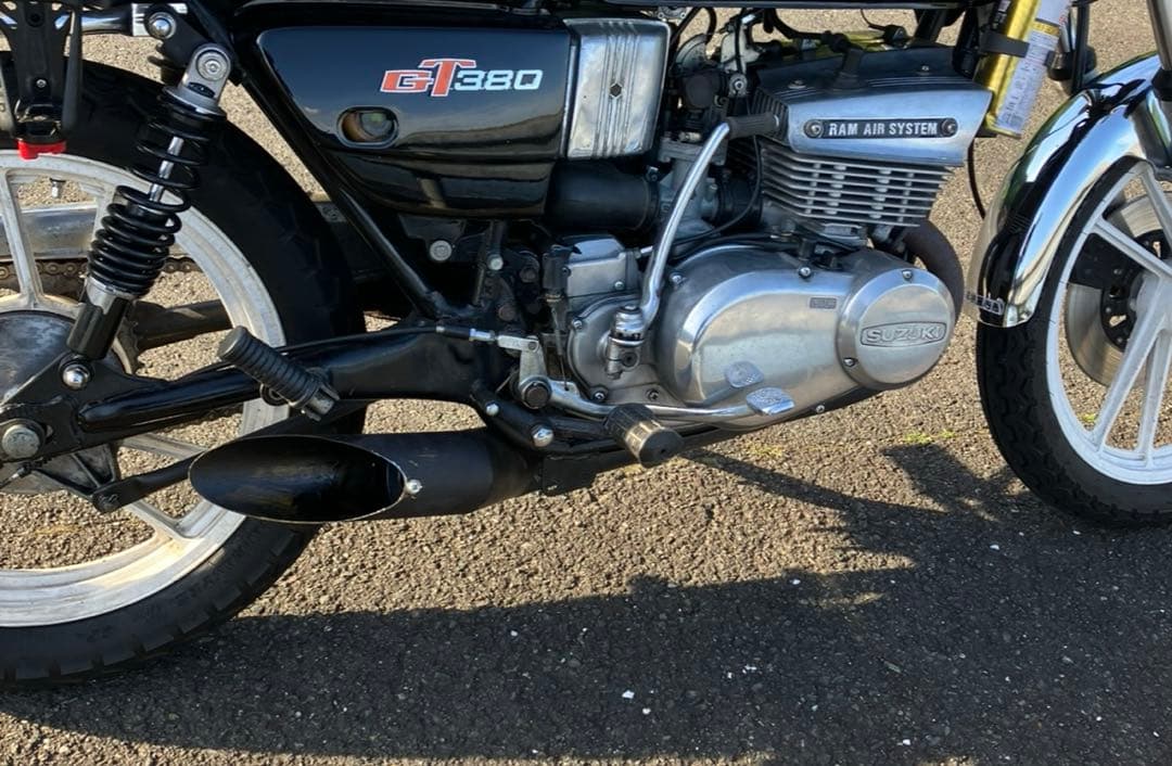 あ様専用】GT380 キング管 80パイ ワンオフマフラー - パーツ安く 買う