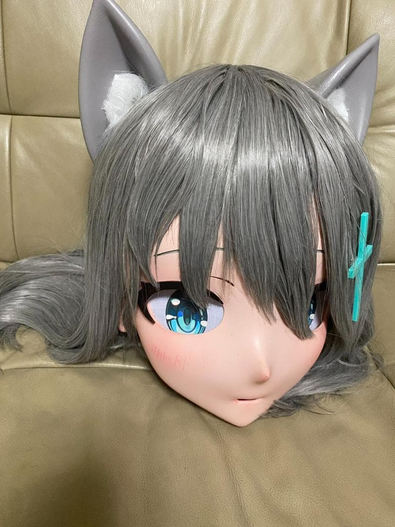 全頭面 砂狼シロコ 着ぐるみ 美少女 マスク コスプレ コスチューム