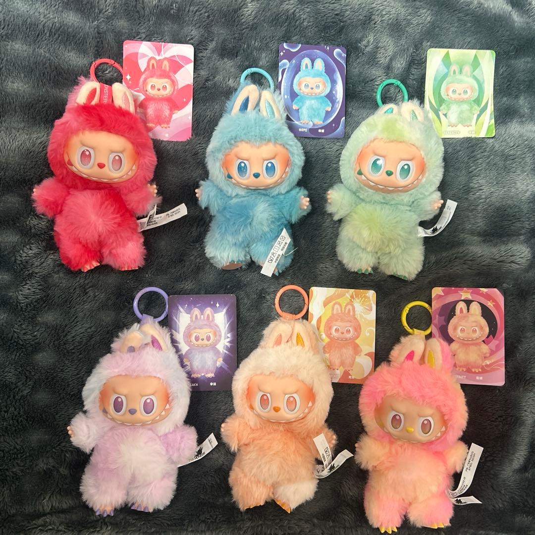 ラブブ 6体セットコンプリートセットカード付　 アソートボックス 開封済み未使用 ラブブ【正規品】『アソートボックス シュリンク付き』POP MART Labubu