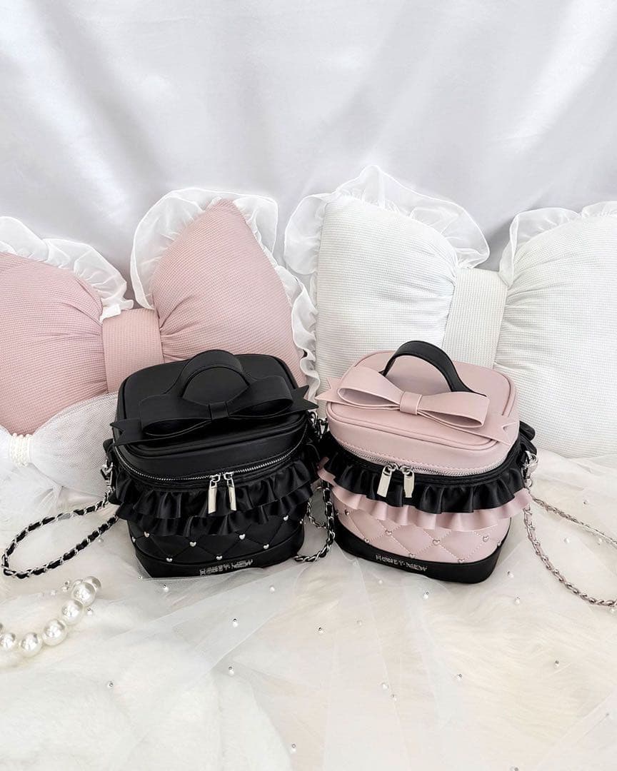 ♡ HONEYMEW ビッグリボンバニティショルダー ♡ - メルカリ