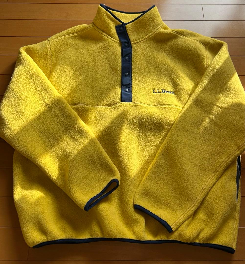 完売品 L.L.Bean スナップT ハーフスナップ フリース XL - メルカリ