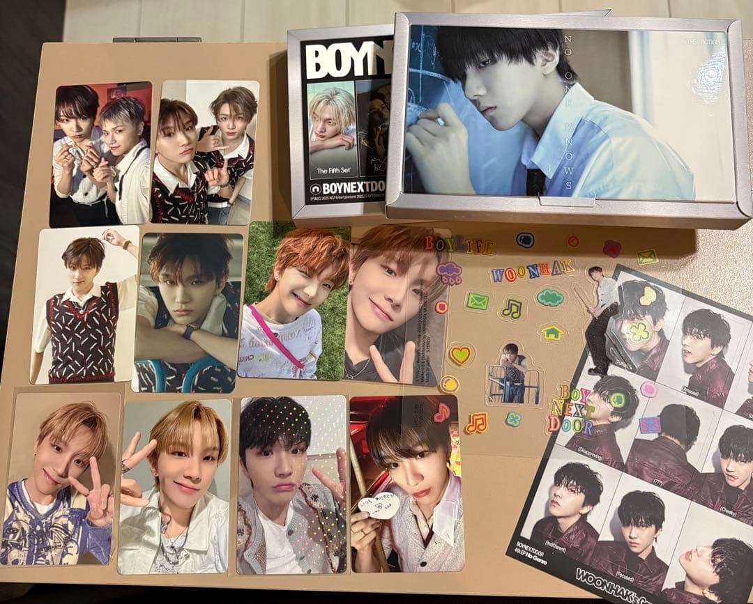 boynextdoor ウナク トレカセット 特典 - メルカリ