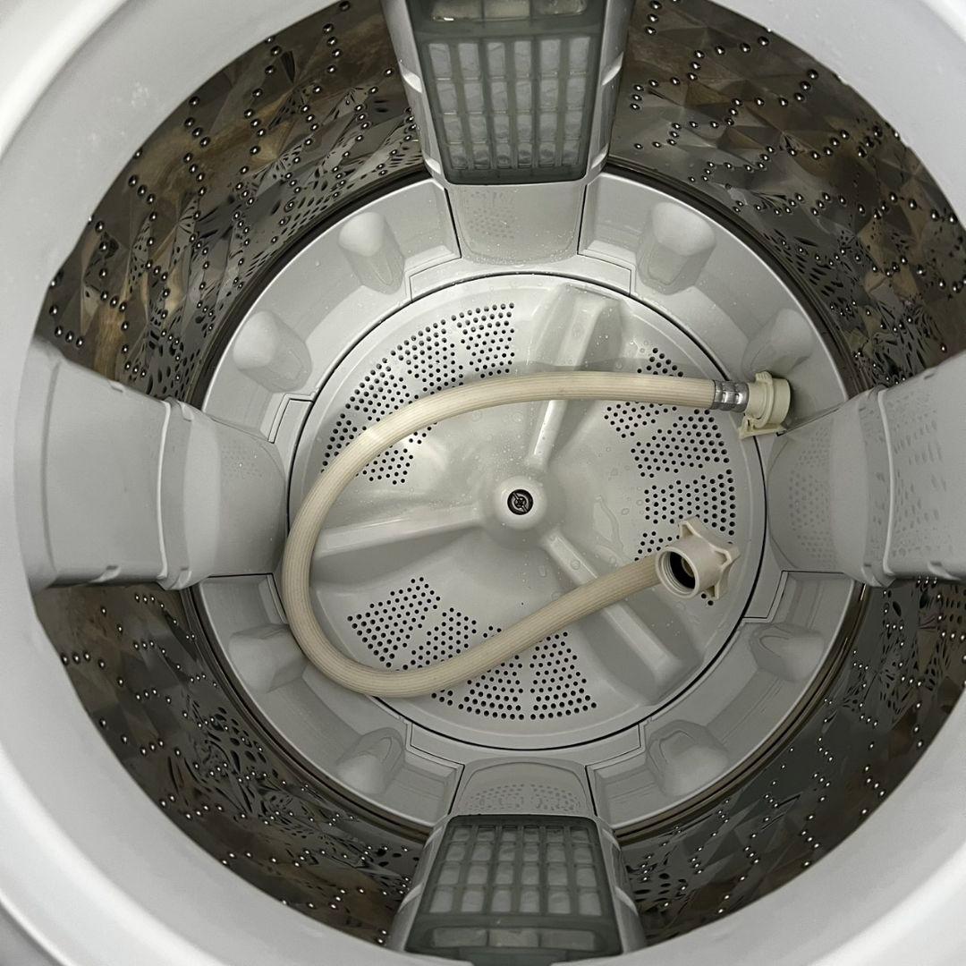 129【25年製】洗濯機 高年式 極美品 8kg 安い 美品 同棲 設置無料