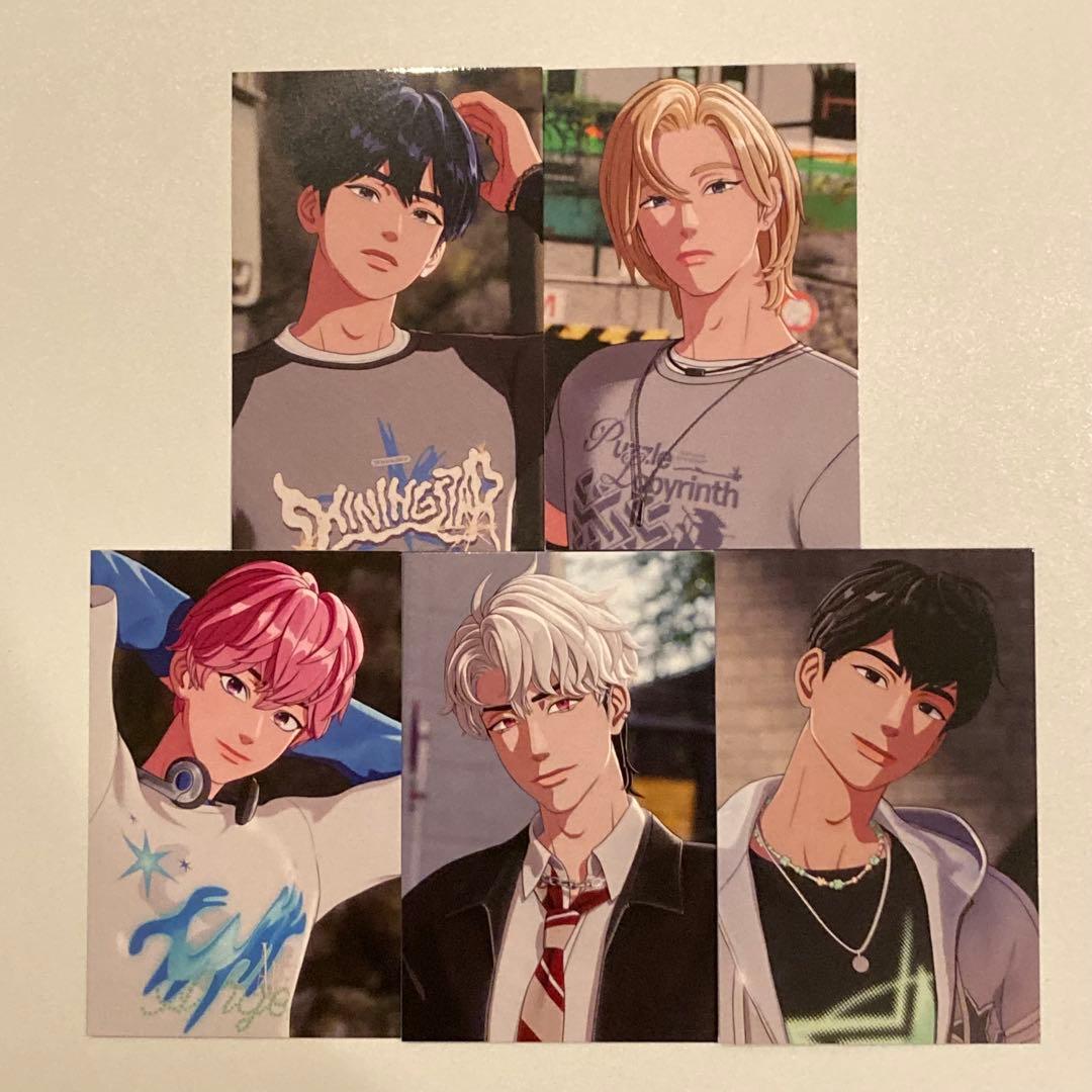 PLAVE かくれんぼ HMV 限定 プロフィールカード トレカ 5種コンプ