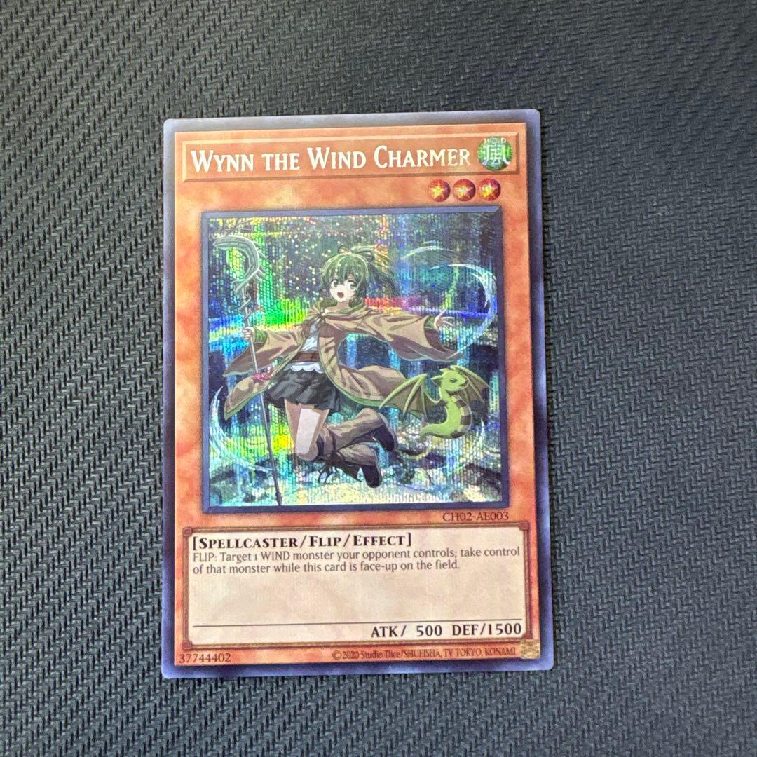 遊戯王カード 泰亜版 風霊使いウィン シークレットレア - メルカリ