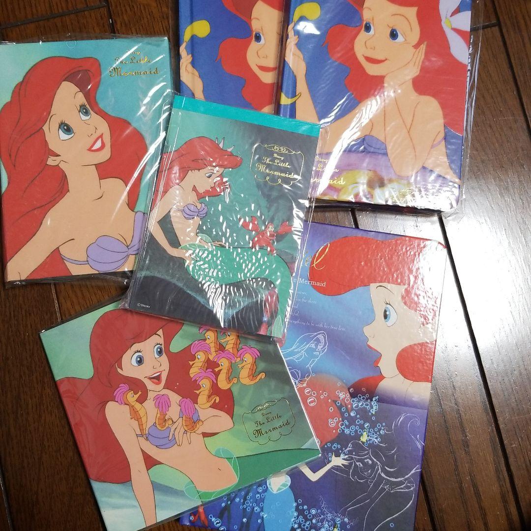 【バラ売り可】ディズニー　アリエル　ノート　レターセット　ふせん 楽天市場】【ポイント10倍 & クーポン！】リトルマーメイド アリエル