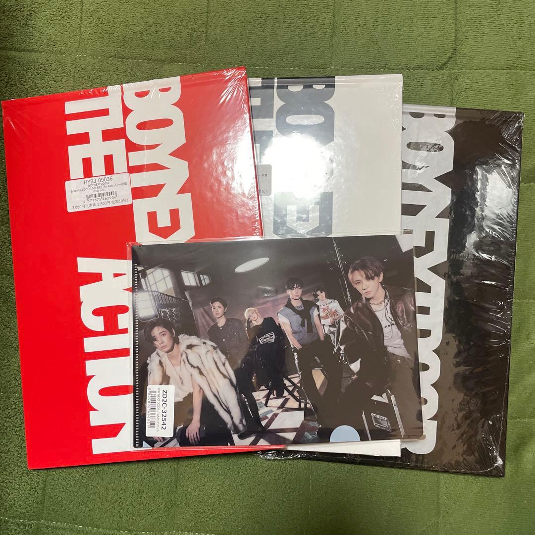 新品未開封】BOYNEXTDOOR The Action 3形態 ファイル付き - メルカリ