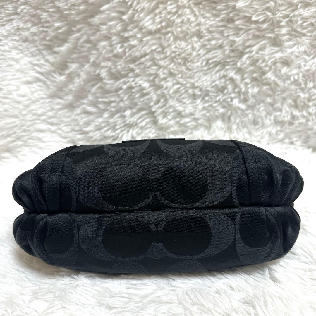 COACH コーチ ポピー 黒 ワンショルダーバッグ ハンドバッグ y2k