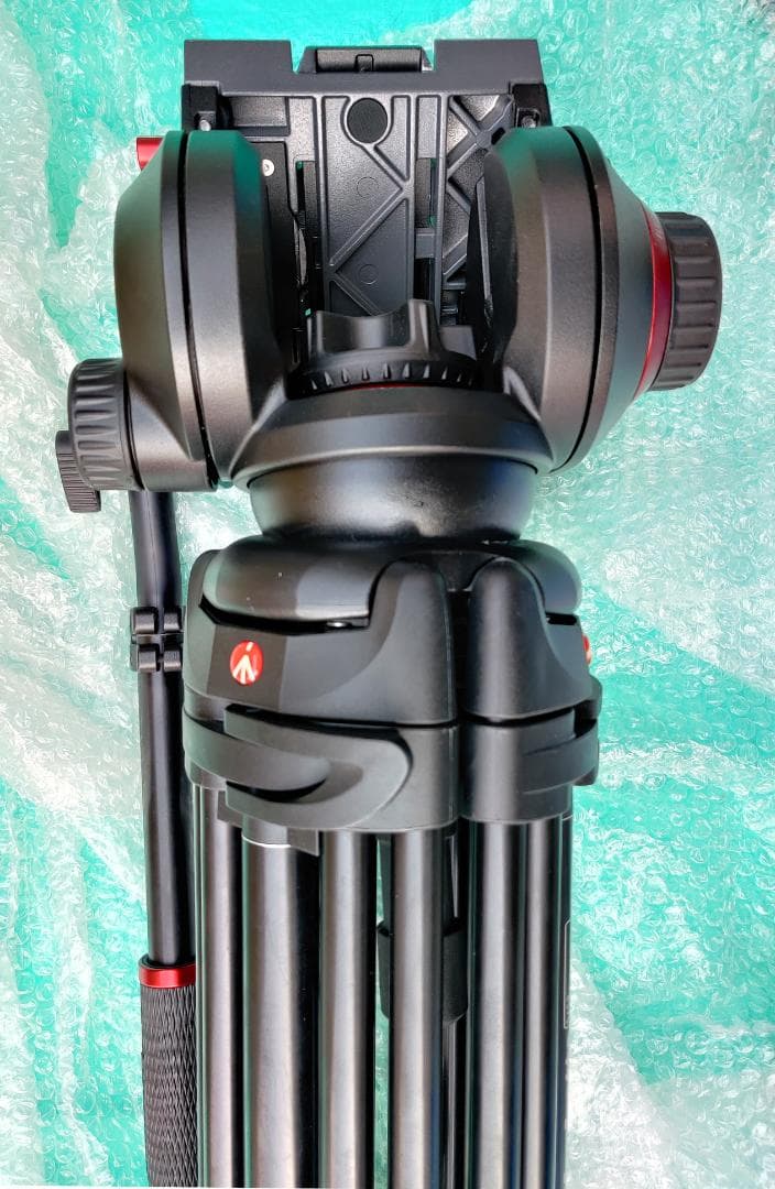 マンフロット ビデオキット ツインMSタイプ 509HD-545BK Manfrotto 509HD Video Head & 545GB Aluminum Tripod 509HD,545GBK