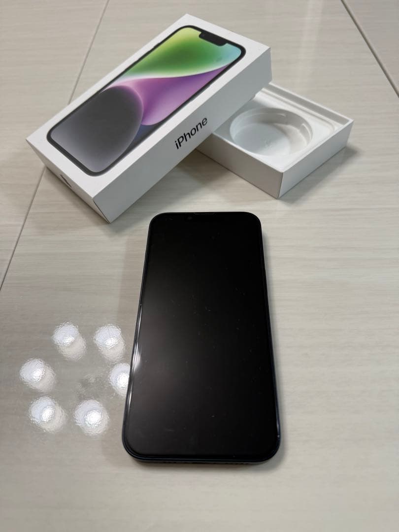 iPhone14 SIMフリー SIMフリー】 iPhone 14 A15 Bionic 6.1型 ストレージ：128GB デュアル