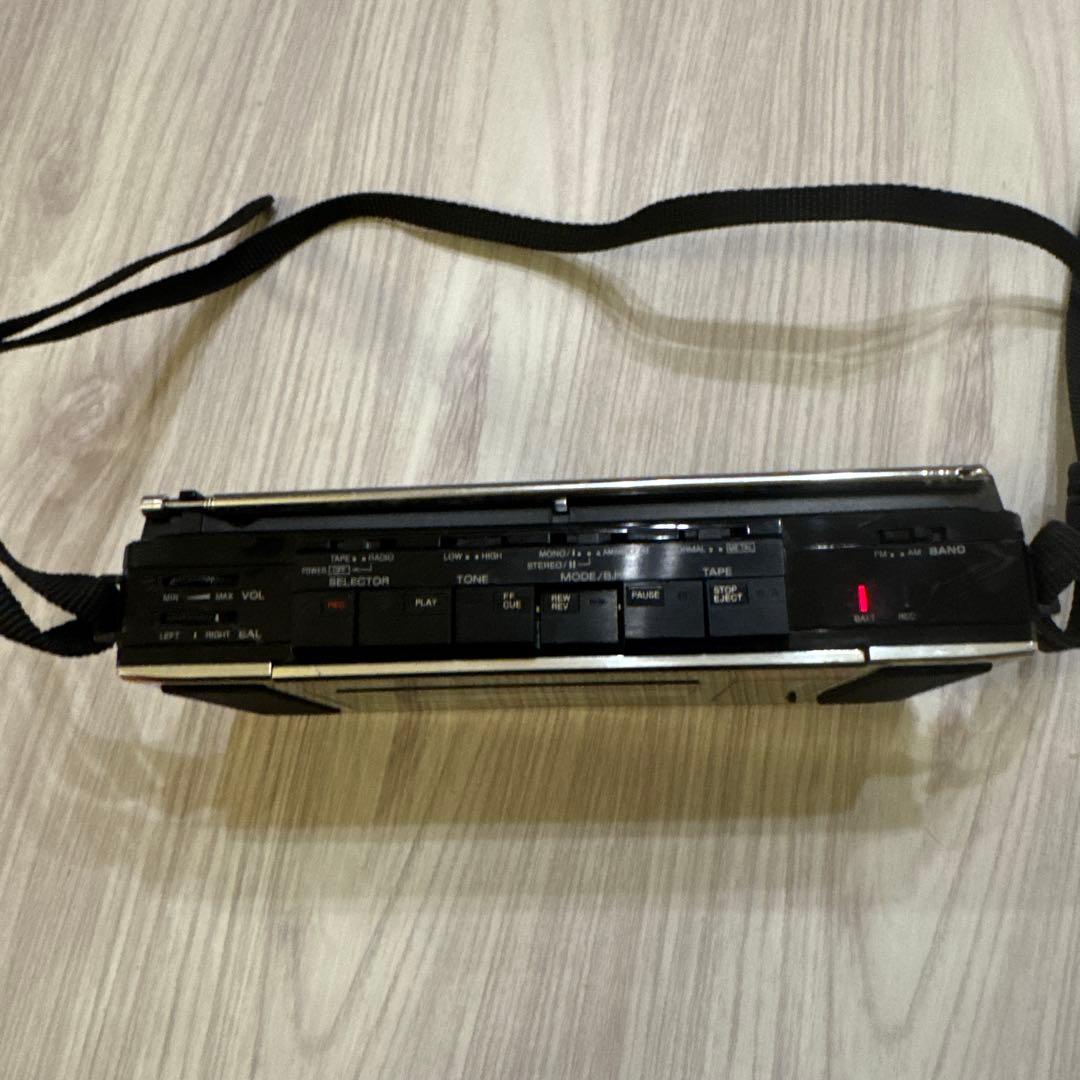 ナショナル National RX-F40 ラジカセ 通電ok F40