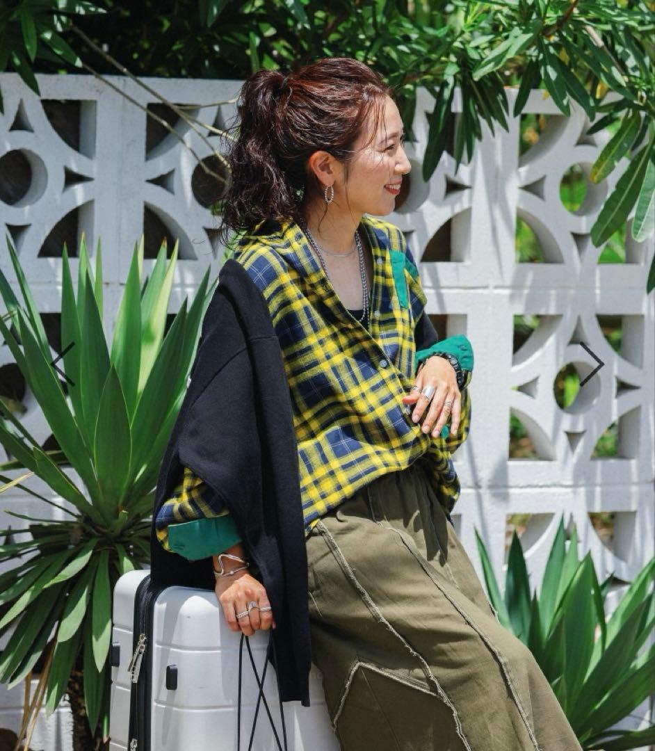 新品】ニコアンド -be with M- Misayoカラフルチェックシャツ - メルカリ