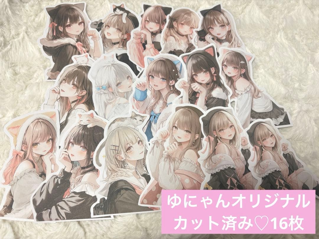 カット済】y-162.コラージュシート コラージュ素材 ダイカット - メルカリ