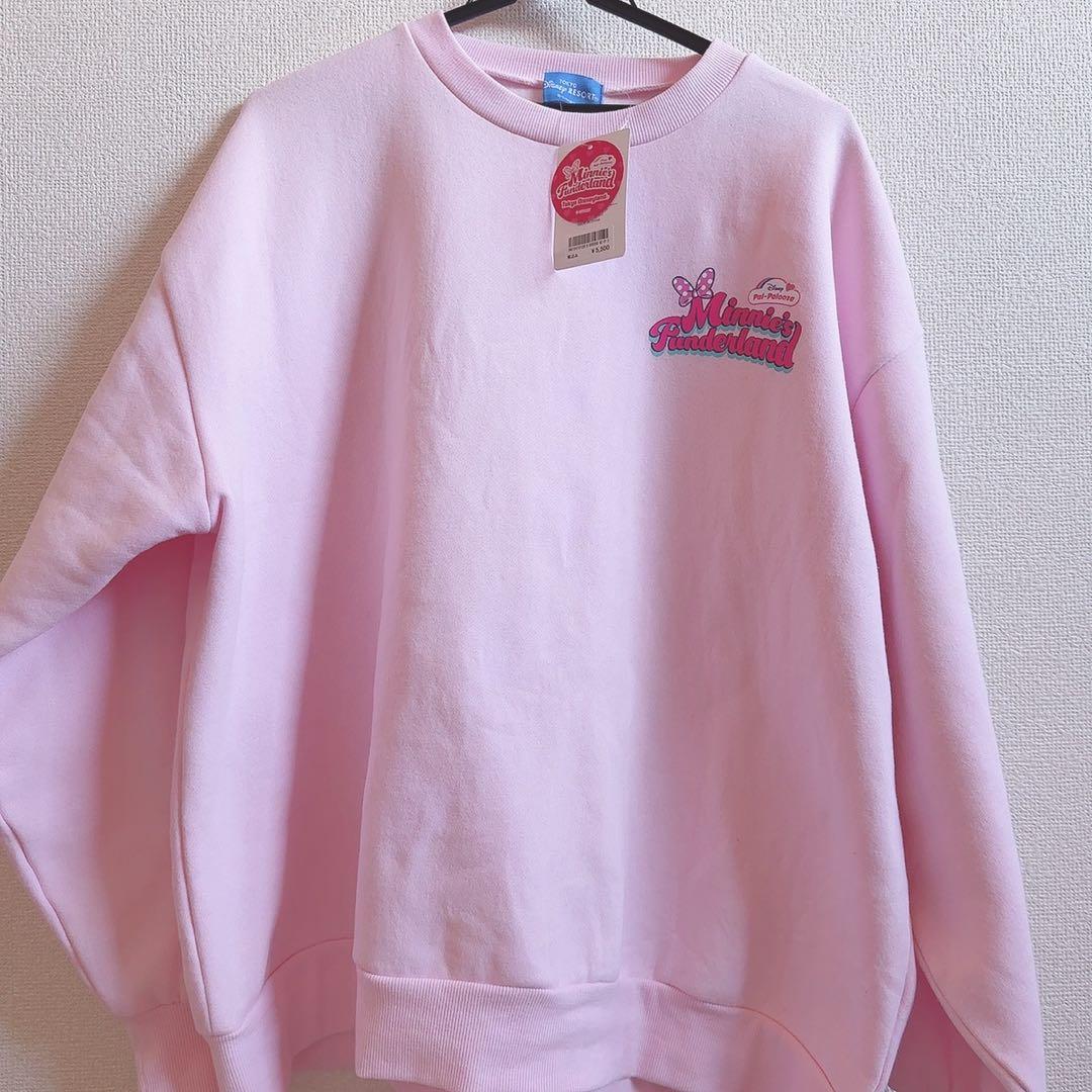 ディズニー パルパルーザ ミニー トレーナー ピンク ピンク トレーナー パルパルーザ ミニー 東京ディズニーリゾート 限定