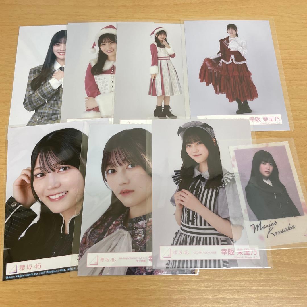 櫻坂46 幸阪茉里乃 生写真 クリアステッカー - メルカリ