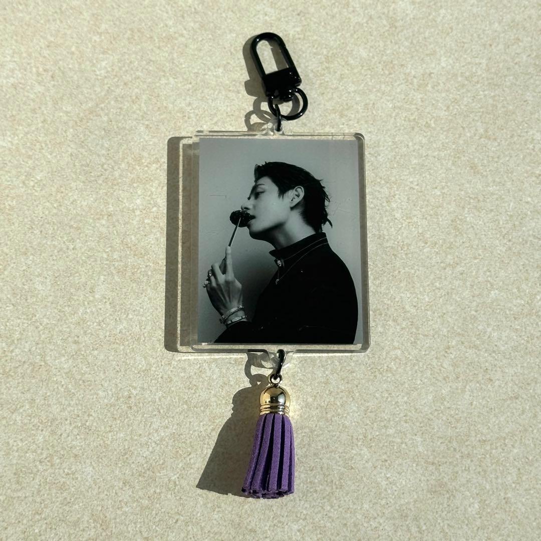 BTS V テテ キムテヒョン キーホルダー キーリング GQ ⑥ - メルカリ