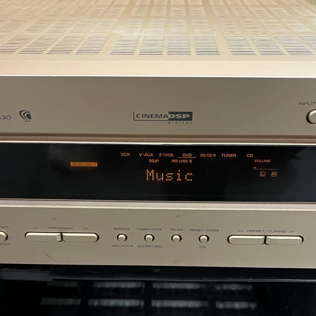 YAMAHA DSP-AX430 AVアンプ CINEMA DSP DTS - メルカリ
