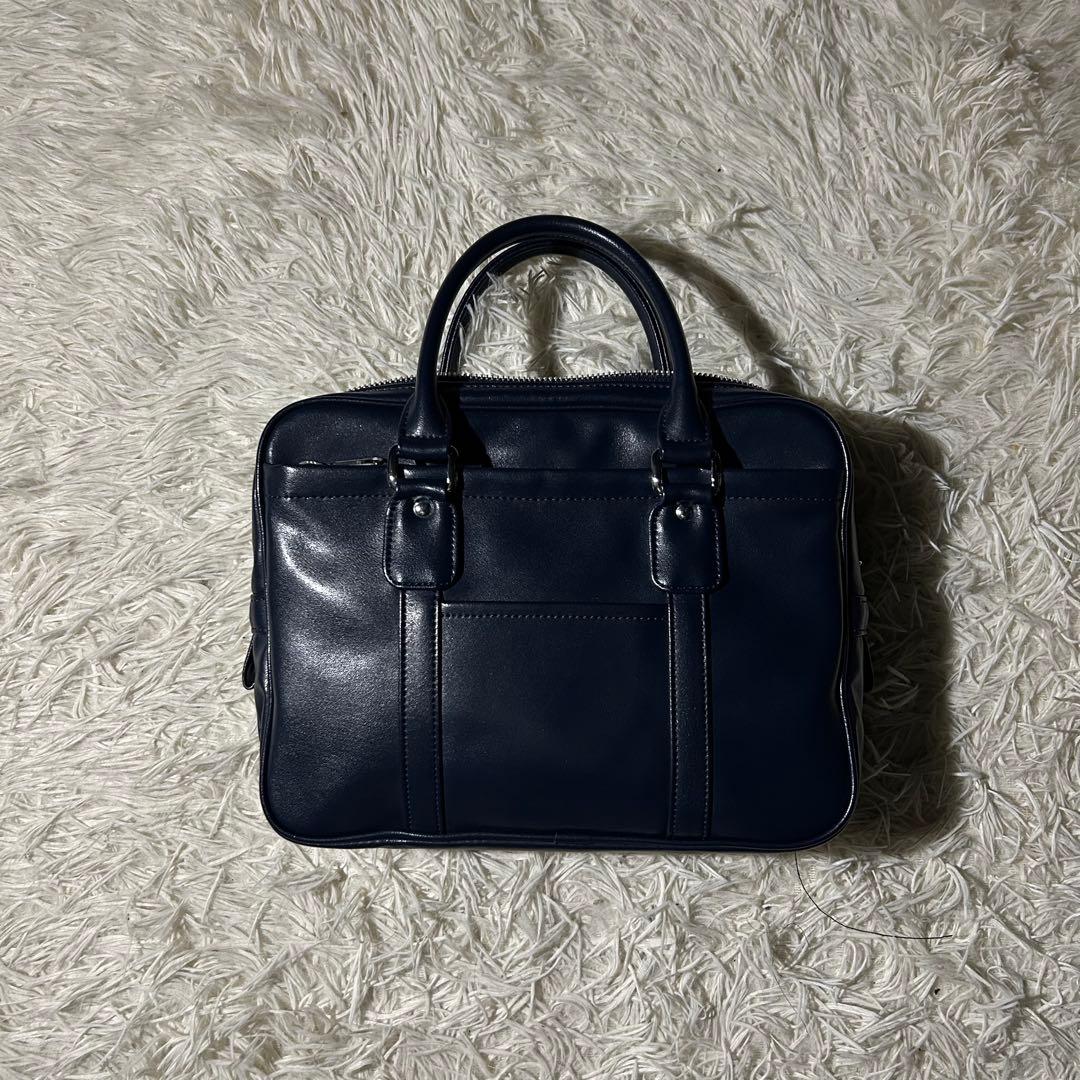 コムデギャルソン フェイクレザーハンドバッグ スクール 青山 スモール