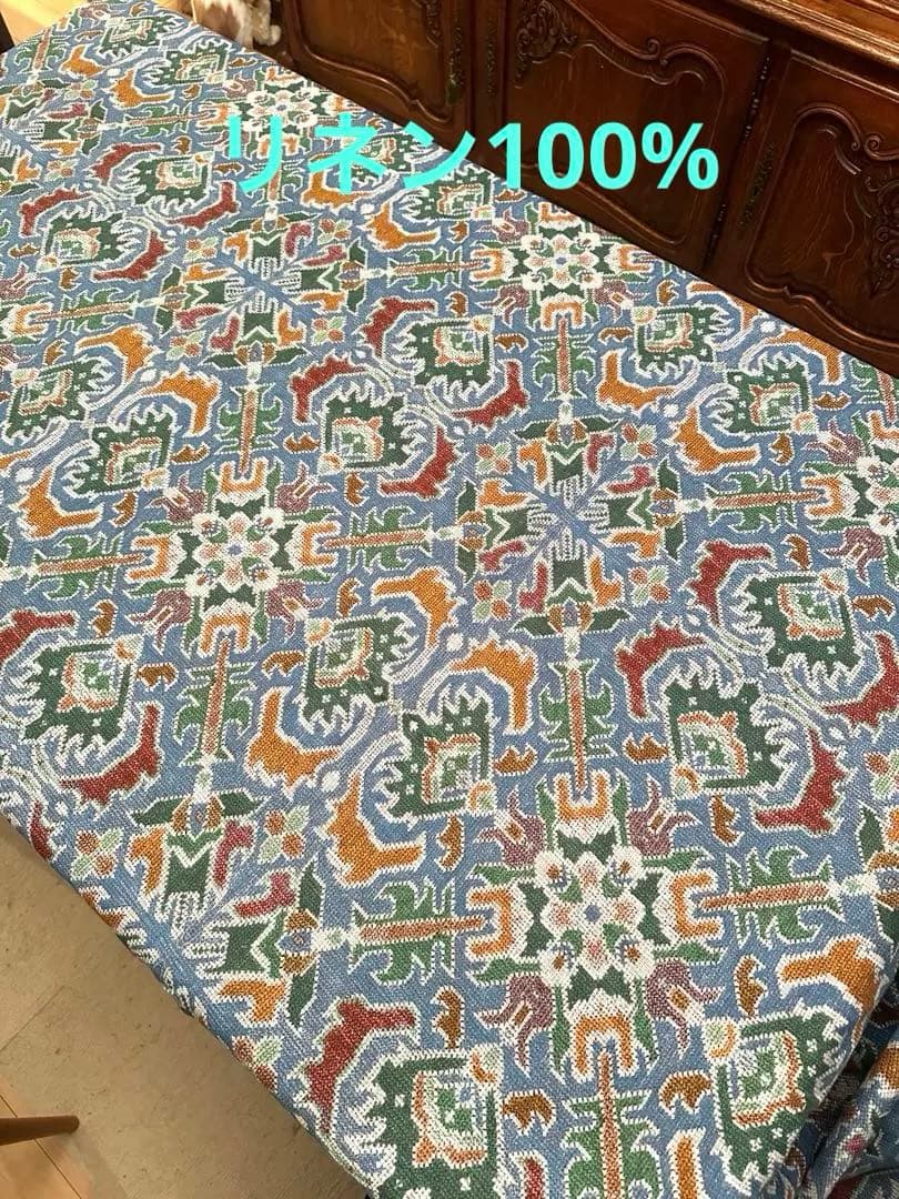 イタリア製　リネンマルチクロス大判 リネン マルチクロス 【厚地 リノ ラコン アイボリー】 | iichi 日々の