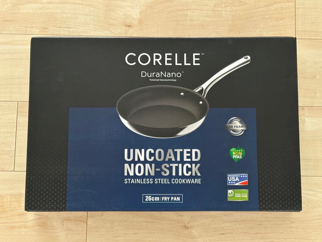 CORELLE コレール DuraNano 26cm フライパン 楽天市場】Corelle コレール DuraNano フライパン 20cm 24cm 26cm 28cm