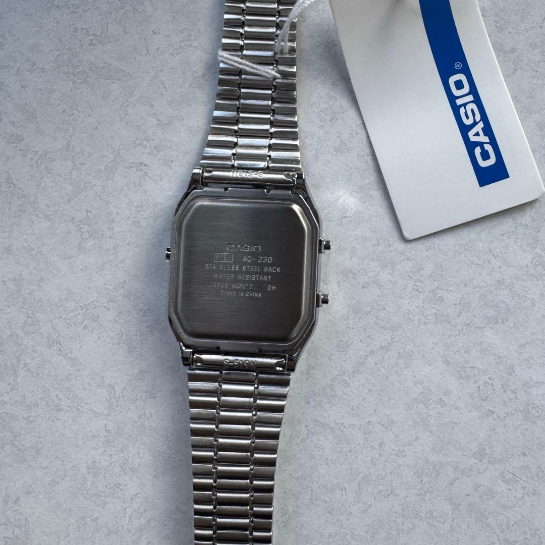 ピカチュウ様専用【新品未使用箱付き】CASIO AQ-230A-2A2 - メルカリ