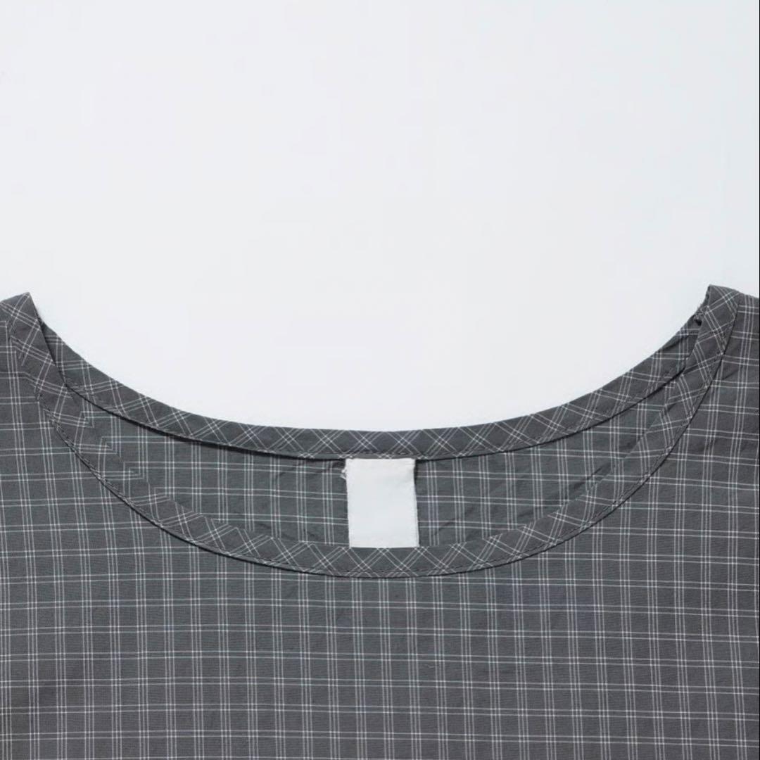 2025AW yoli Check simple blouse - メルカリ