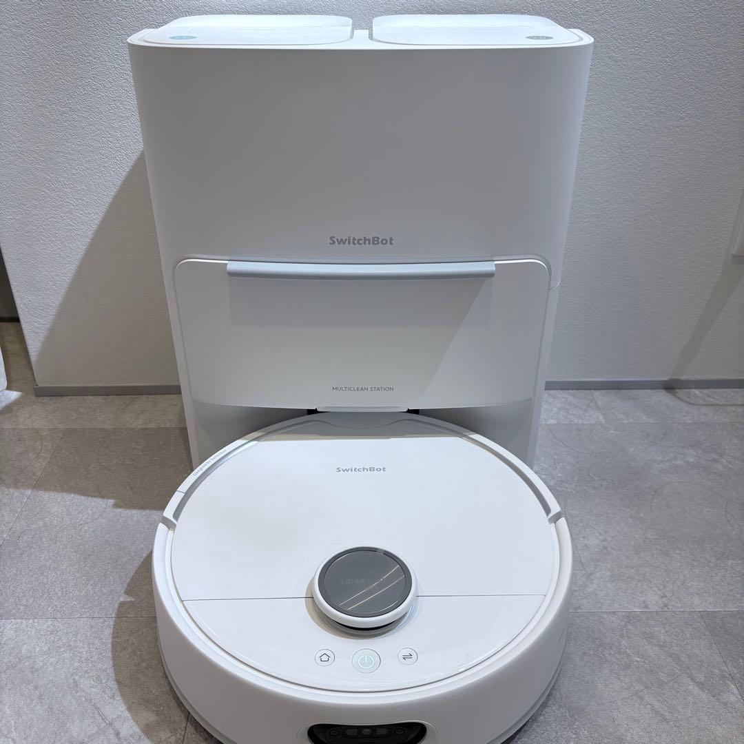 SwitchBot お掃除ロボットS20 ロボット掃除機 掃除ロボット SwitchBot（スイッチボット） ロボット掃除機 S20（有料5年延長保証