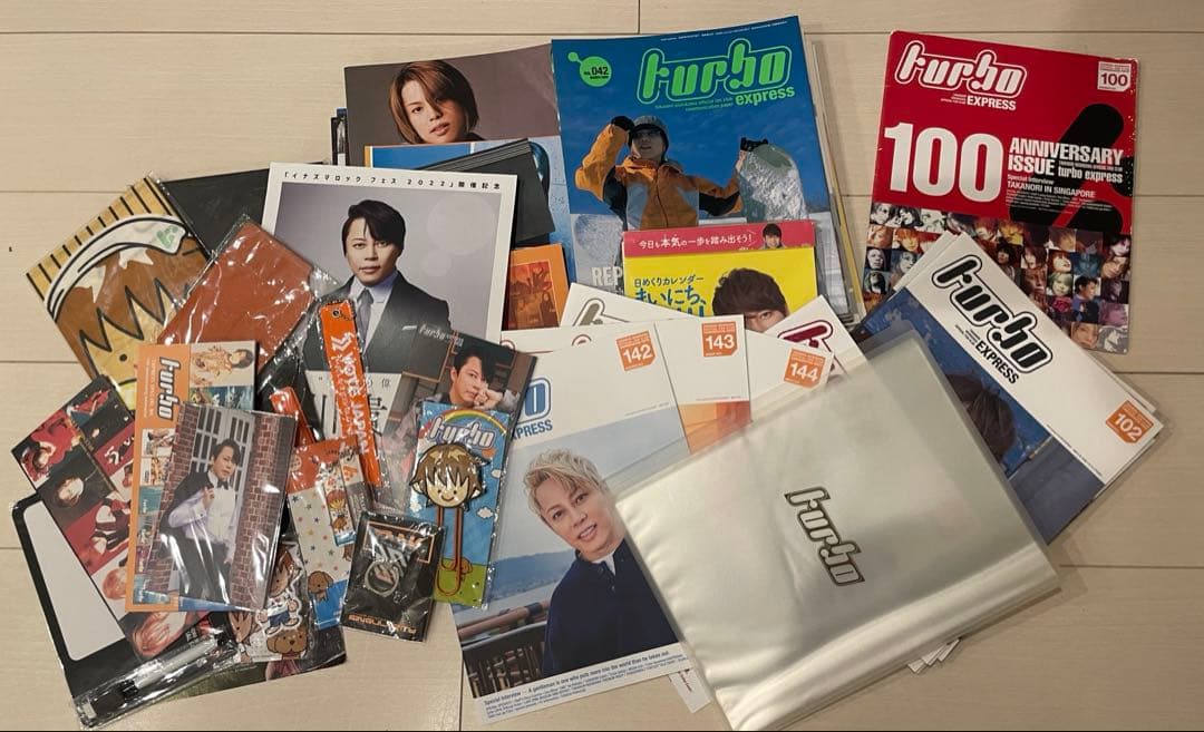 T.M.Revolution 西川貴教 turbo会報＋グッズ、チラシ - メルカリ