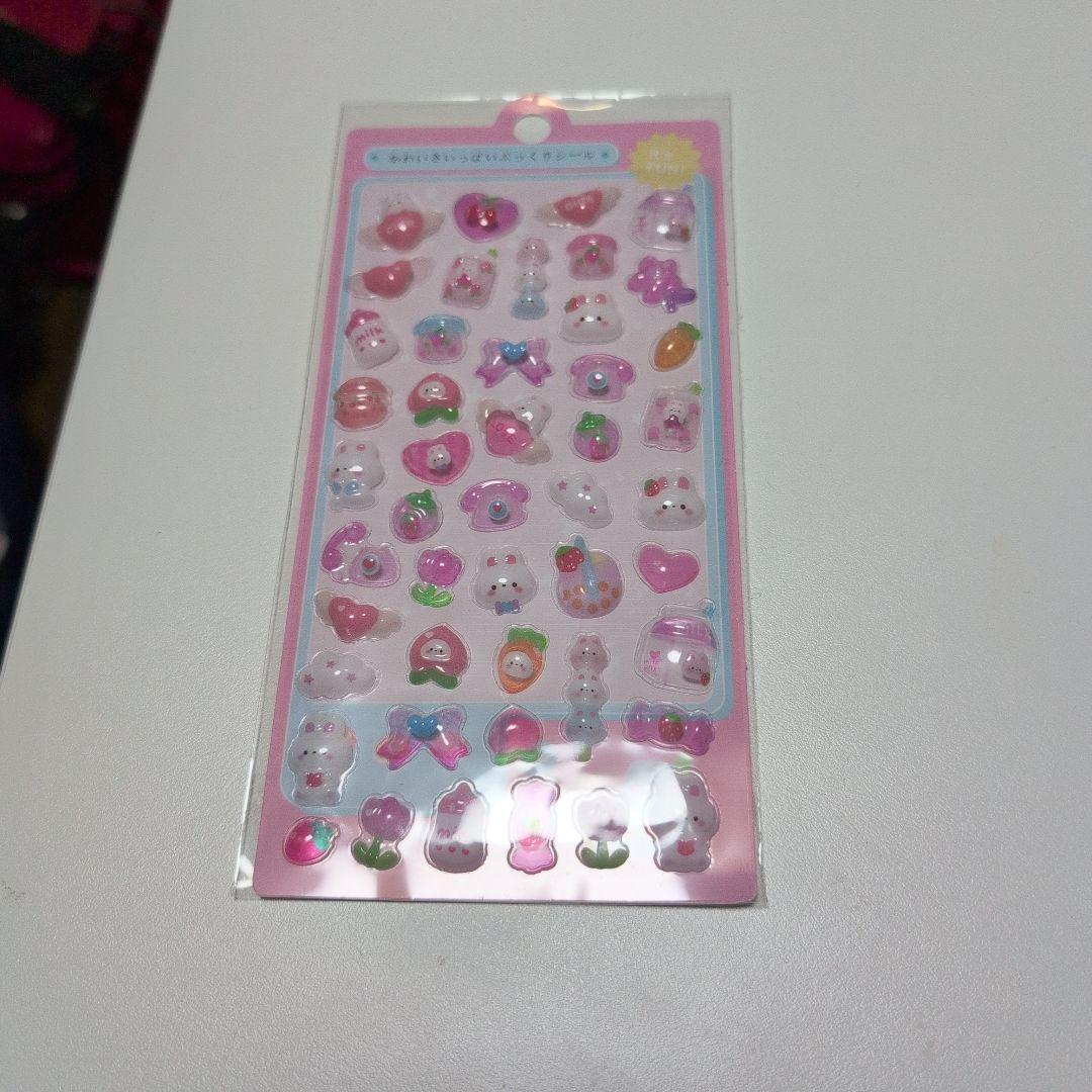 カラフルキャラクターシール10シートセット - メルカリ