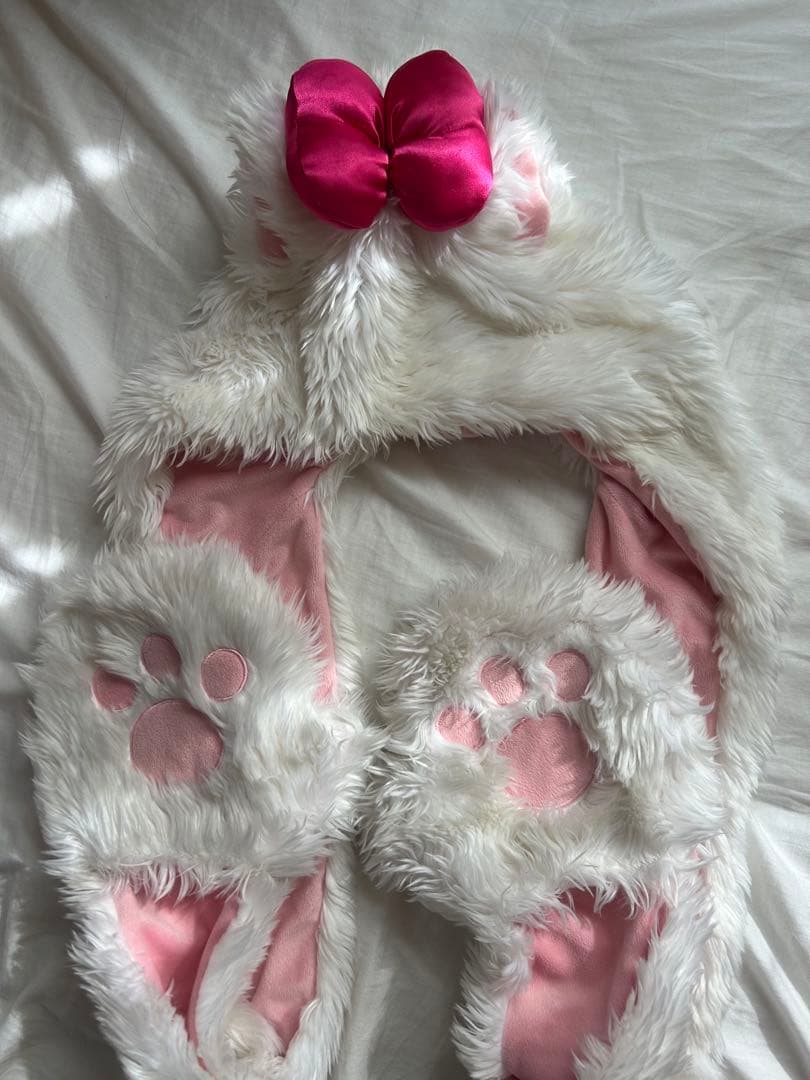 マリーちゃん フード付きマフラーファンキャップ - メルカリ