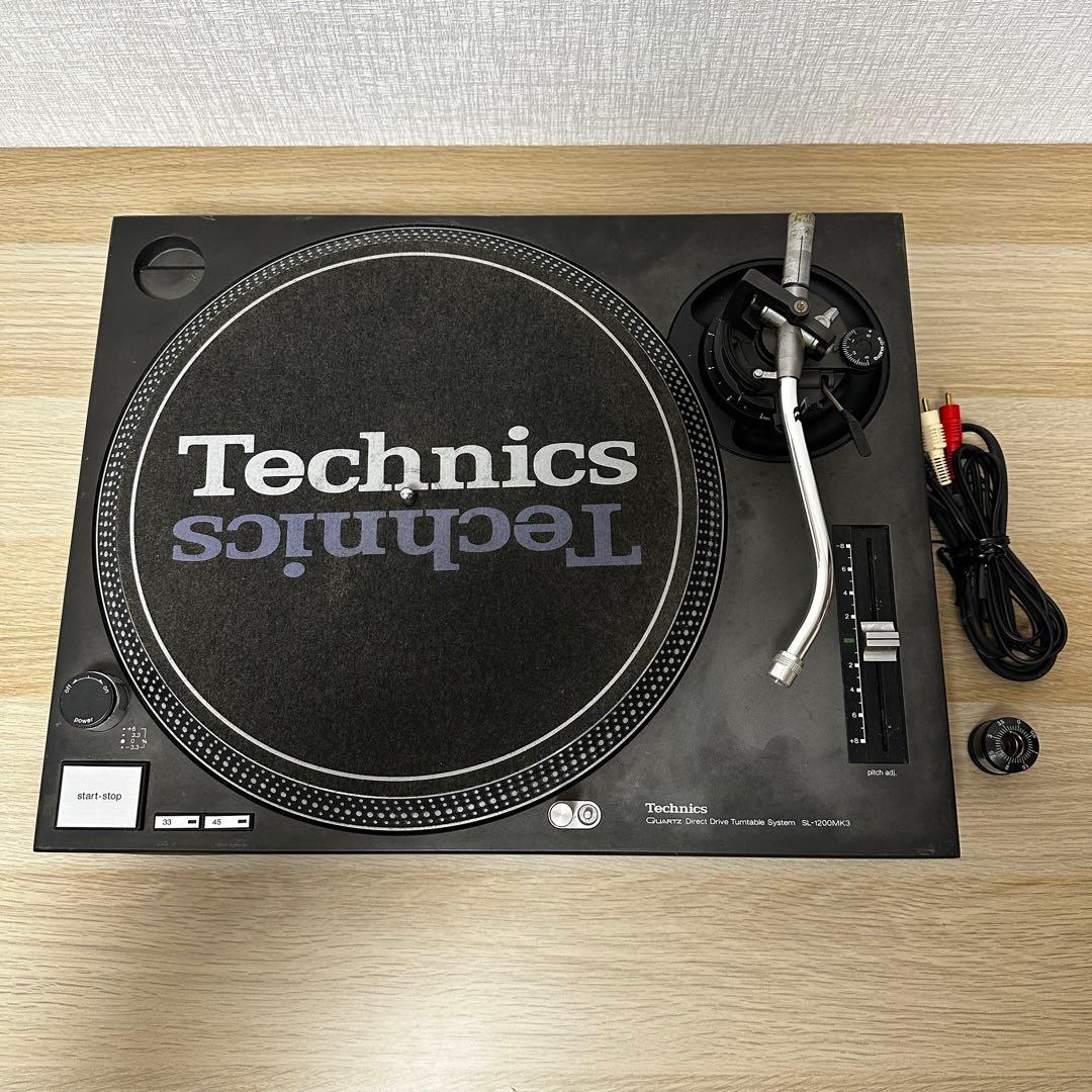 Technics SL-1200MK3-K ターンテーブル レコードプレーヤー - メルカリ