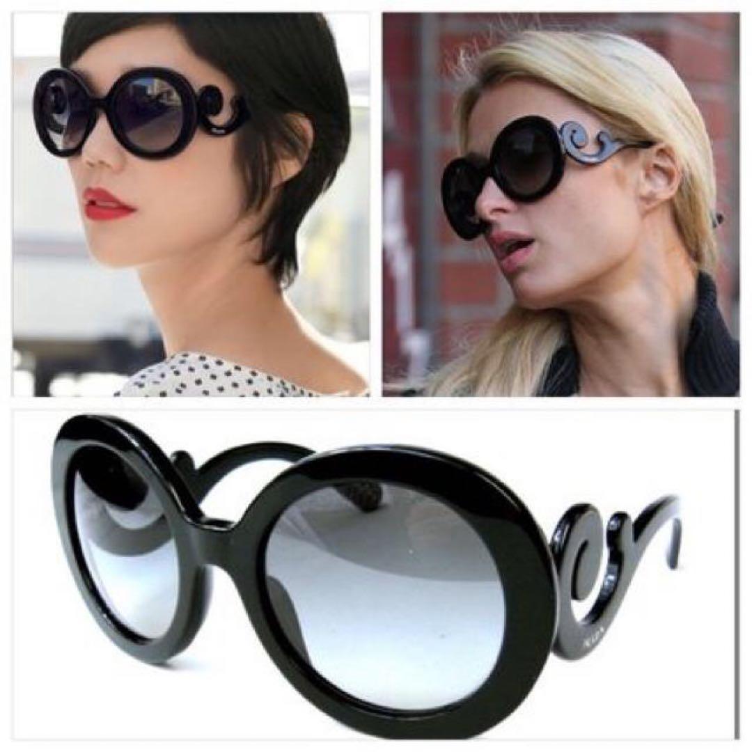 PRADAバロックサングラス黒 - メルカリ