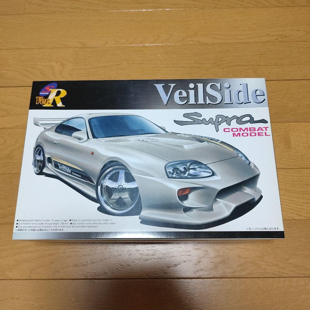 VeilSide JZA80 SUPRA COMBAT MODEL プラモデル Kanon Veilside JZA80 Supra Combat V-II (Model Car) - HobbySearch