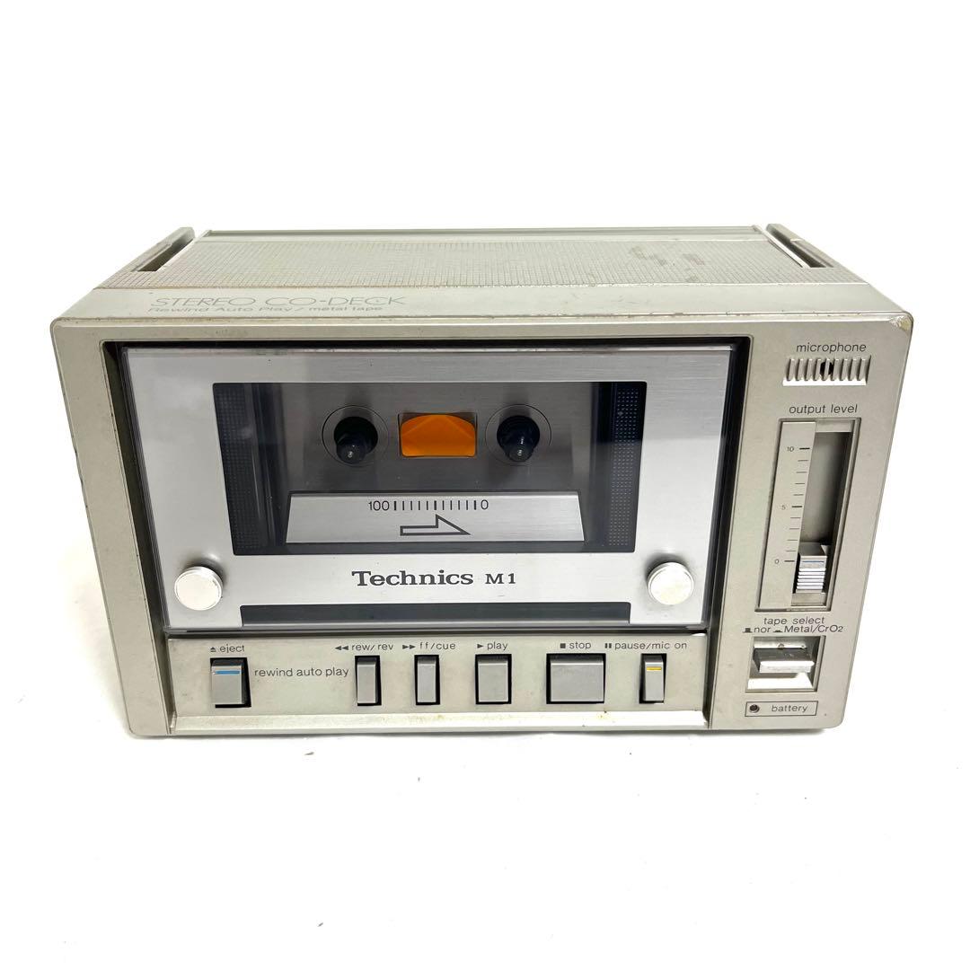 【希少】Technics RS-M1 テクニクス 松下電器 カセットデッキ Yahoo!オークション -「technics rs-m1」の落札相場・落札価格