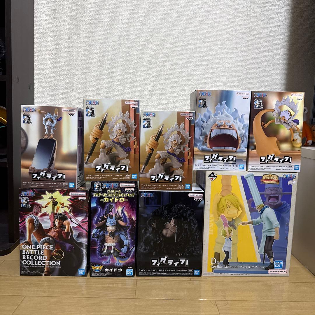 ワンピース フィギュア 9体セット - メルカリ